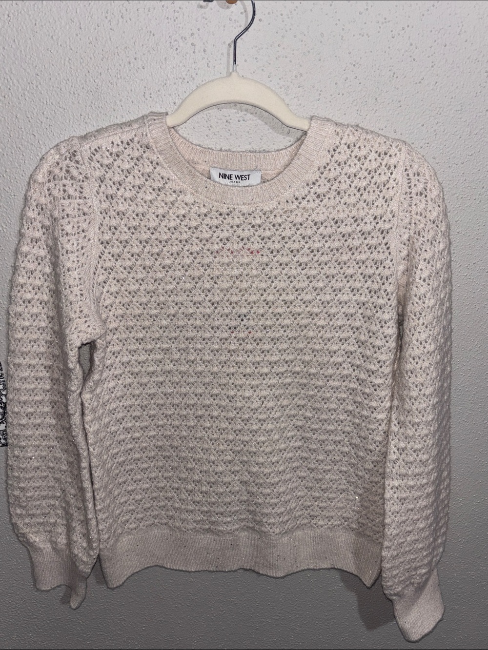 Nine West Women's Sparkle Sweater (size x-small)